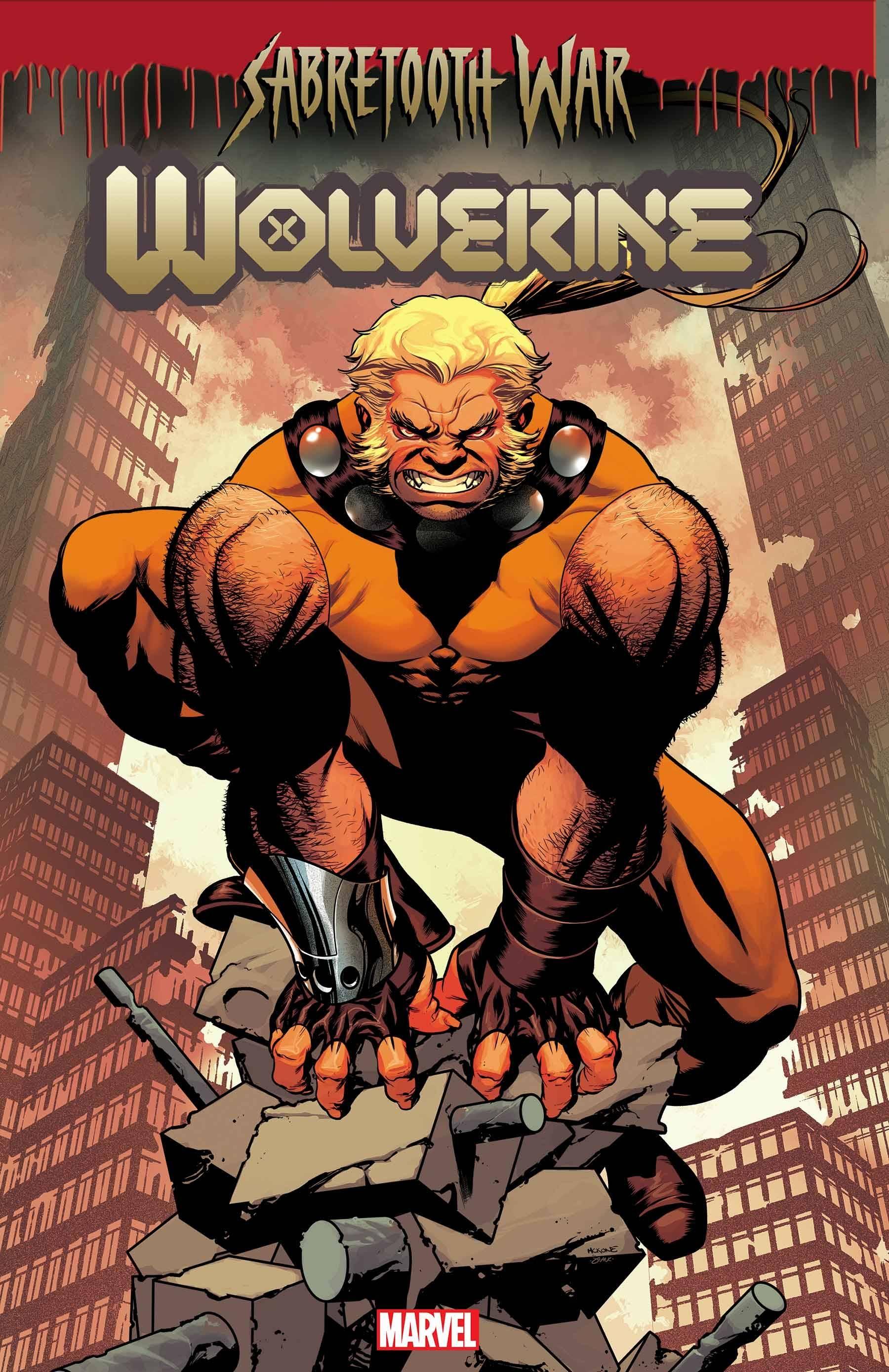 WOLVERINE VOL 6 (2020) #45 MIKE MCKONE SABRETOOTH VAR - Kings Comics