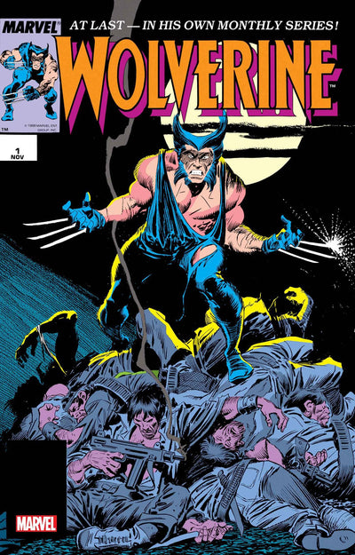 WOLVERINE (1988) #1 CLAREMONT & BUSCEMA FACSIMILE EDITION (2024) (NEW PTG) FOIL VAR