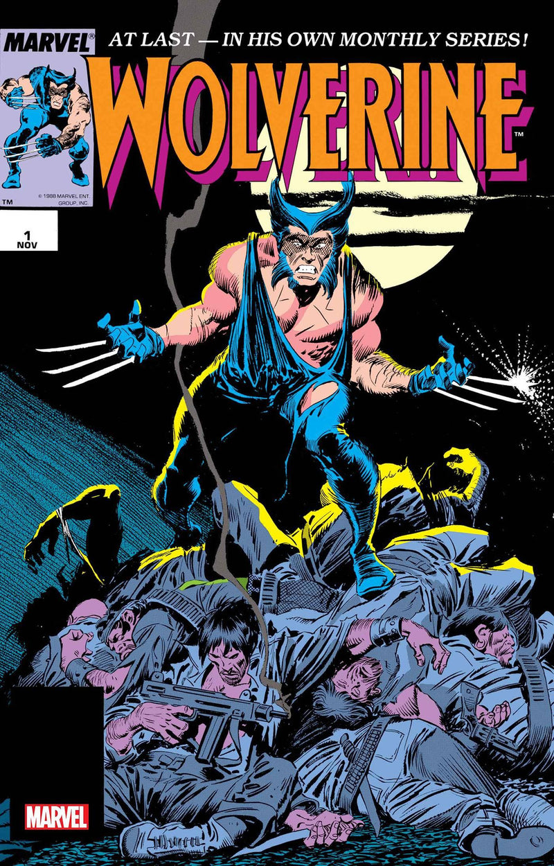 WOLVERINE (1988) #1 CLAREMONT & BUSCEMA FACSIMILE EDITION (2024) (NEW PTG) FOIL VAR