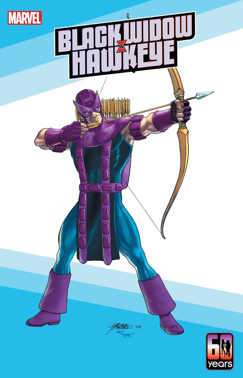 BLACK WIDOW AND HAWKEYE (2024) #1 25 COPY INCV GEORGE PEREZ VAR