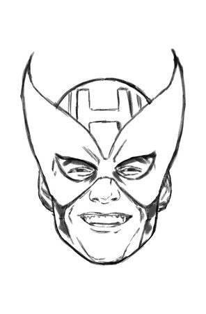 BLACK WIDOW AND HAWKEYE (2024) #1 50 COPY INCV HEADSHOT SKETCH VIR VAR