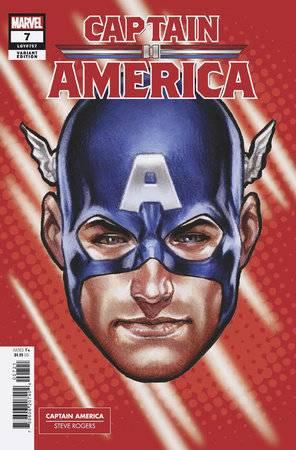CAPTAIN AMERICA VOL 10 (2023) #7 MARK BROOKS HEADSHOT VAR - Kings Comics