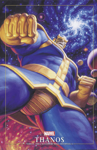 THANOS VOL 4 (2023) #4 HILDEBRANDT MARVEL MASTERPIECES III VAR