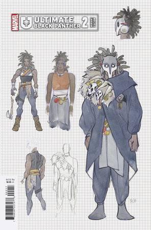 ULTIMATE BLACK PANTHER (2024) #2 10 COPY INCV MOMOKO DESIGN VAR