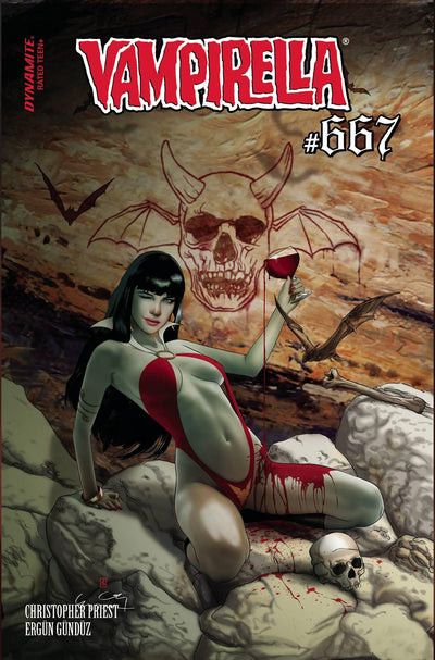 VAMPIRELLA VOL 8 (2019) #667 CVR F 7 COPY INCV GUNDUZ ORIGINAL VAR