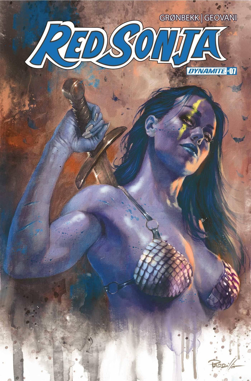 RED SONJA (2023) #7 CVR M FOC PARRILLO ULTRAVIOLET VAR