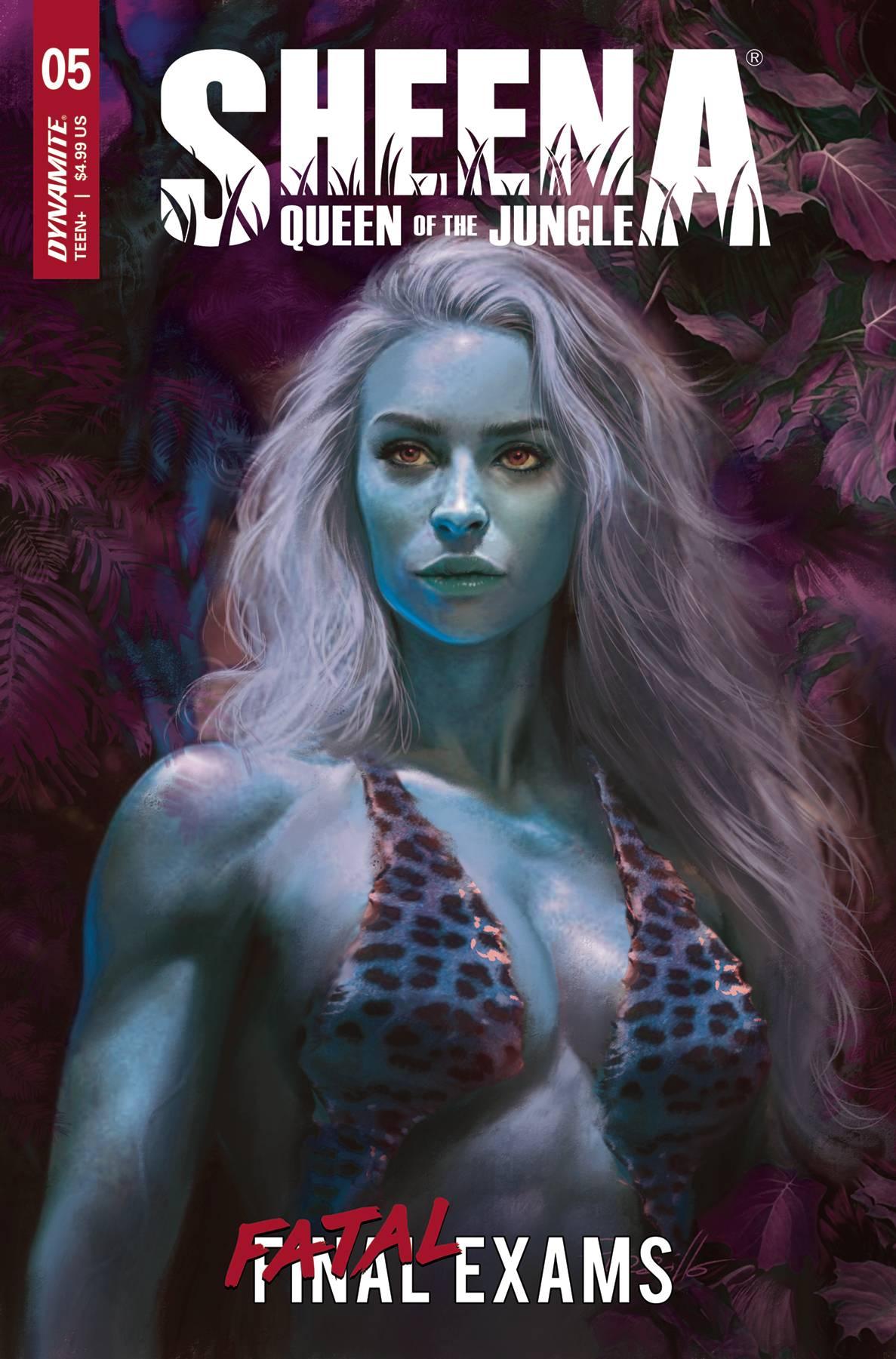 SHEENA QUEEN OF JUNGLE (2023) #5 CVR J FOC PARRILLO ULTRAVIOLET VAR - Kings Comics