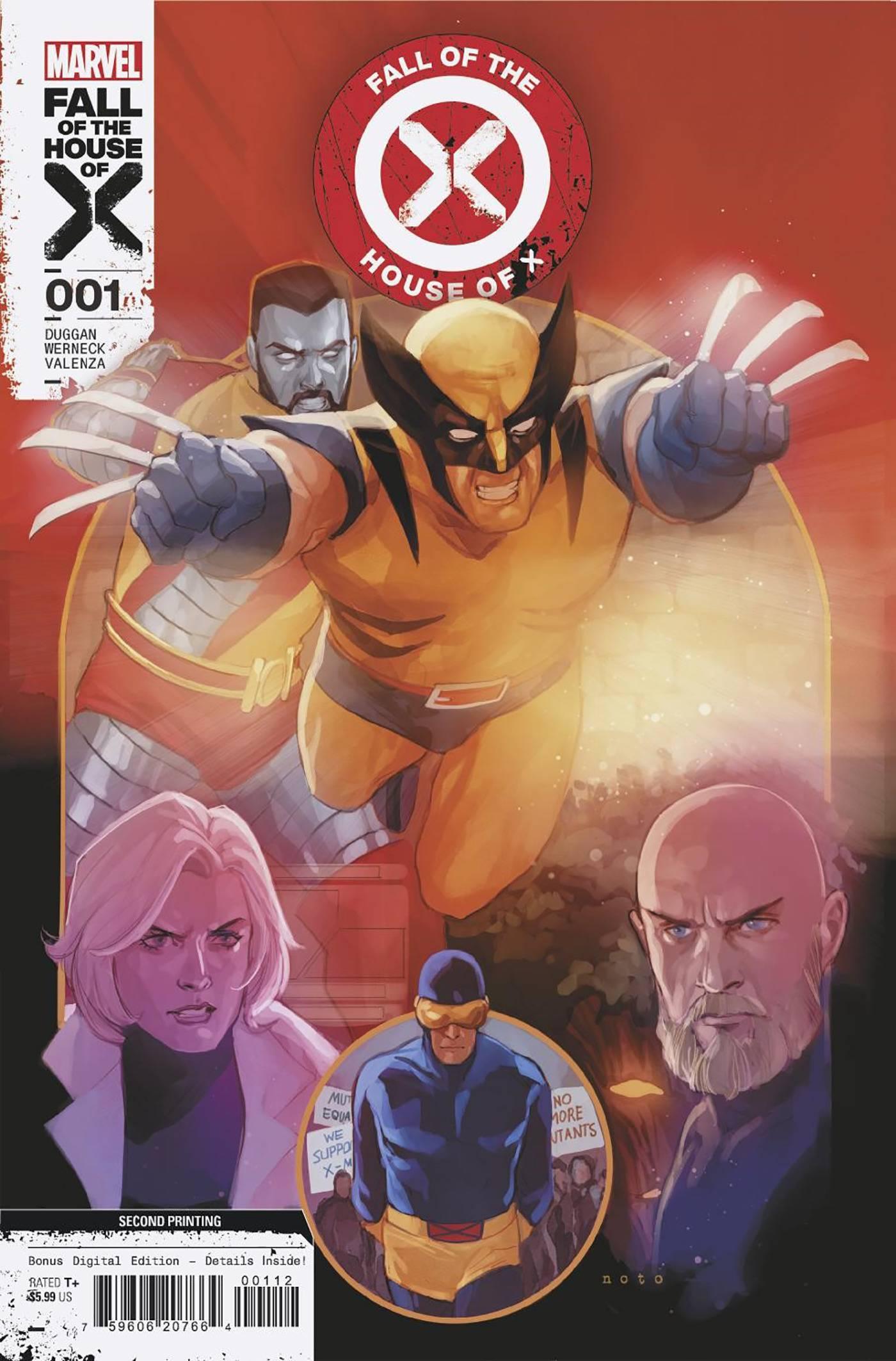 FALL OF THE HOUSE OF X (2024) #1 2ND PTG PHIL NOTO VAR - Kings Comics