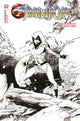 THUNDERCATS (2024) #2 CVR ZC 10 COPY FOC INCV SHALVEY CALICA B&W VAR