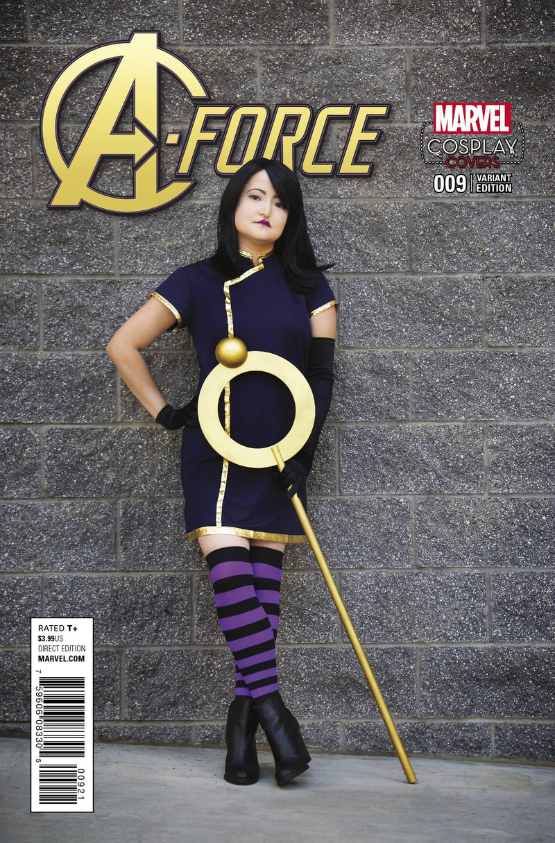 A-FORCE #9 COSPLAY VAR