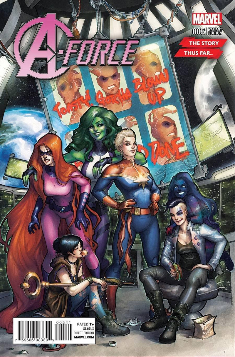 A-FORCE (2015) #5 HETRICK STORY THUS FAR VAR