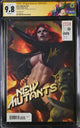 CGC NEW MUTANTS VOL 4 #25 1:50 LAU VARIANT (9.8) SIGNATURE SERIES - SIGNED BY STANLEY "ARTGERM" LAU