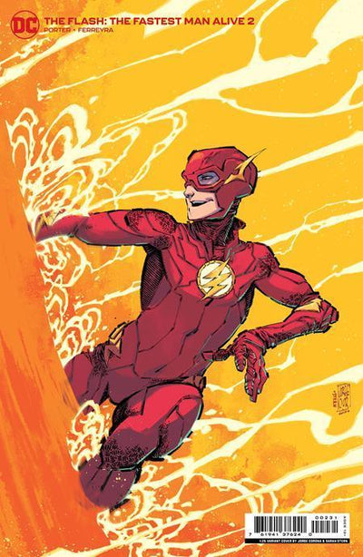 FLASH THE FASTEST MAN ALIVE VOL 2 #2 CVR C INC 1:25 JORGE CORONA CARD STOCK VAR