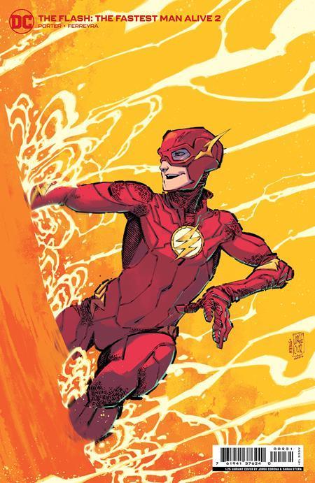 FLASH THE FASTEST MAN ALIVE VOL 2 #2 CVR C INC 1:25 JORGE CORONA CARD STOCK VAR