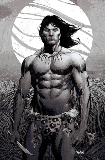LORD OF THE JUNGLE VOL 2 (2022) #1 CVR I 20 COPY INCV PANOSIAN B&W