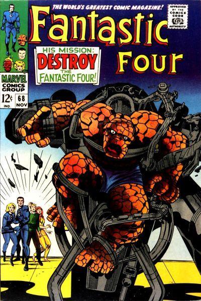 FANTASTIC FOUR #68 (FN/VF)