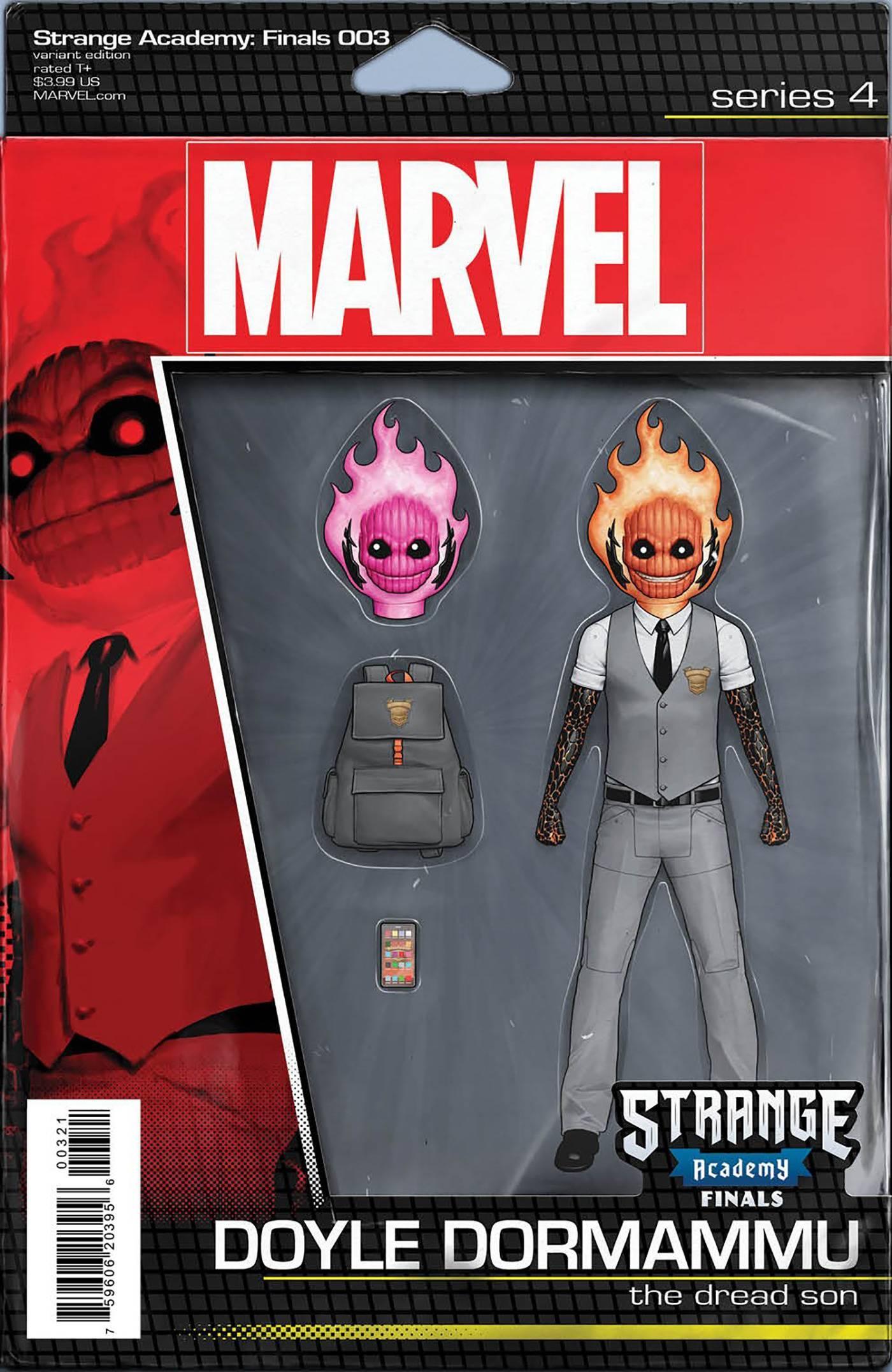 STRANGE ACADEMY FINALS #3 CHRISTOPHER ACTION FIGURE VAR - Kings Comics