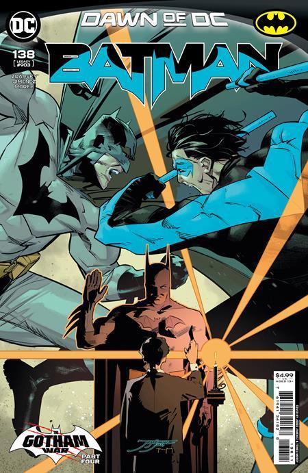 BATMAN VOL 3 (2016) #138 CVR A JORGE JIMENEZ (BATMAN CATWOMAN THE GOTHAM WAR) - Kings Comics
