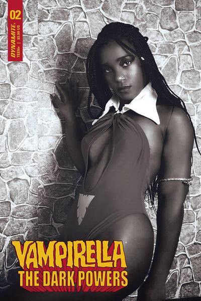 VAMPIRELLA DARK POWERS #2 15 COPY COSPLAY B&W INCV