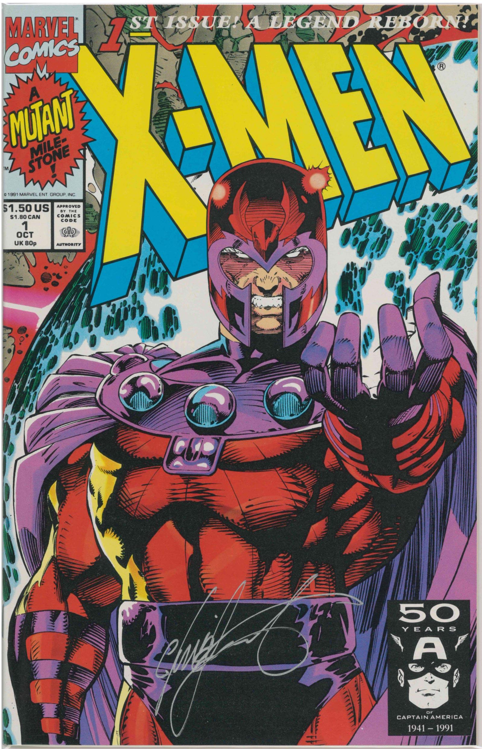 X-MEN VOL 2 (1991) #1D MAGNETO CVR - SIGNED BY CHRIS CLAREMONT - Kings Comics