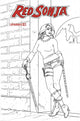 RED SONJA VOL 8 #25 20 COPY LINSNER B&W INCV