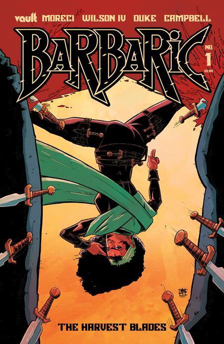 BARBARIC HARVEST BLADES #1 (ONE SHOT) CVR E INC 1:25 BEN HENNESSY VAR