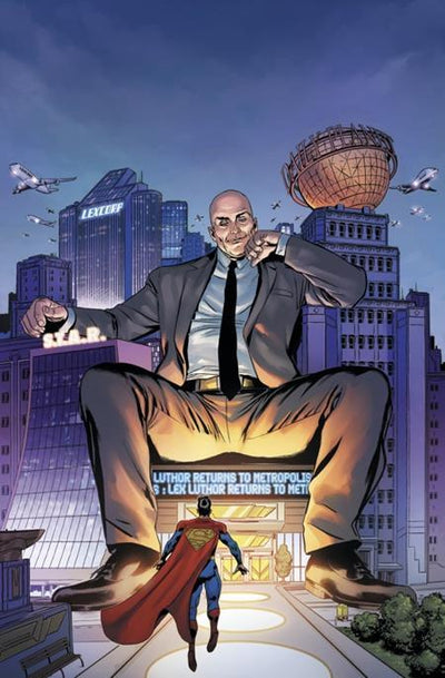 SUPERMAN SON OF KAL-EL 2021 ANNUAL #1 CVR B STEVE PUGH CARD STOCK VAR