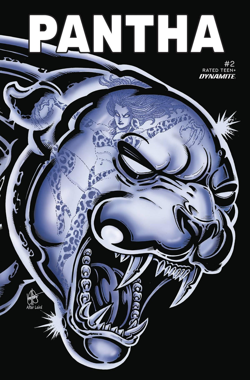 PANTHA VOL 3 #2 CVR L FOC TMNT HOMAGE HAESER ORIGINAL