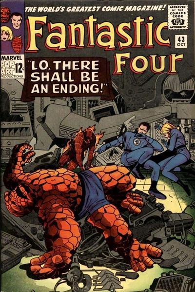 FANTASTIC FOUR (1961) #43 (VG/FN)