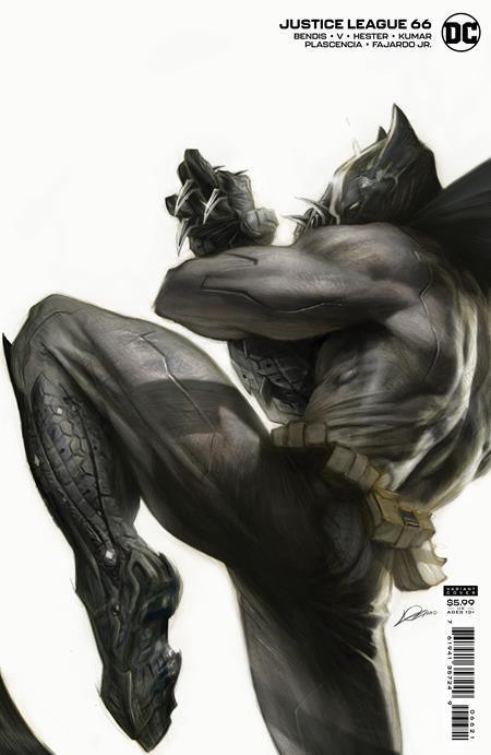 JUSTICE LEAGUE VOL 4 #66 CVR B ALEXANDER LOZANO CARD STOCK VAR