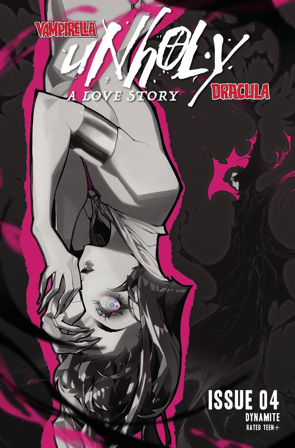 VAMPIRELLA DRACULA UNHOLY #4 CVR H 20 COPY INCV BESCH B&W