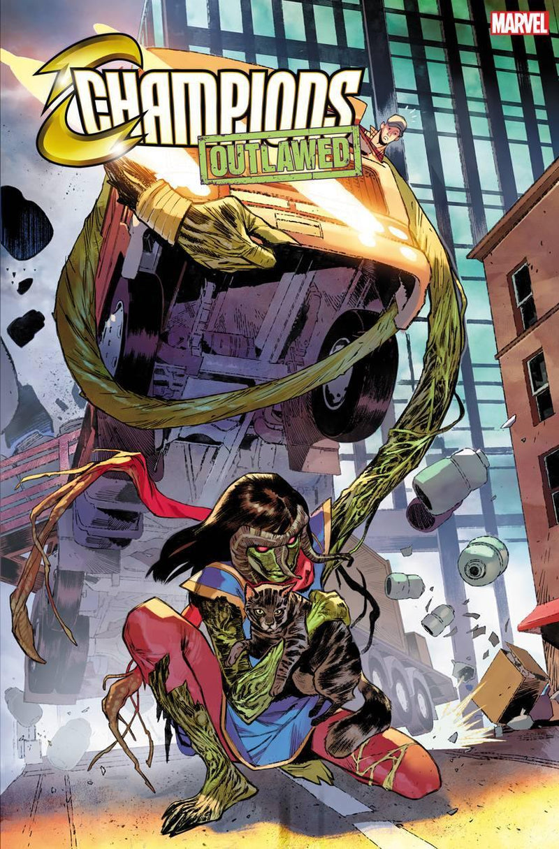 CHAMPIONS VOL 4 (2020) #5 PICHELLI MS MARVEL-THING VAR