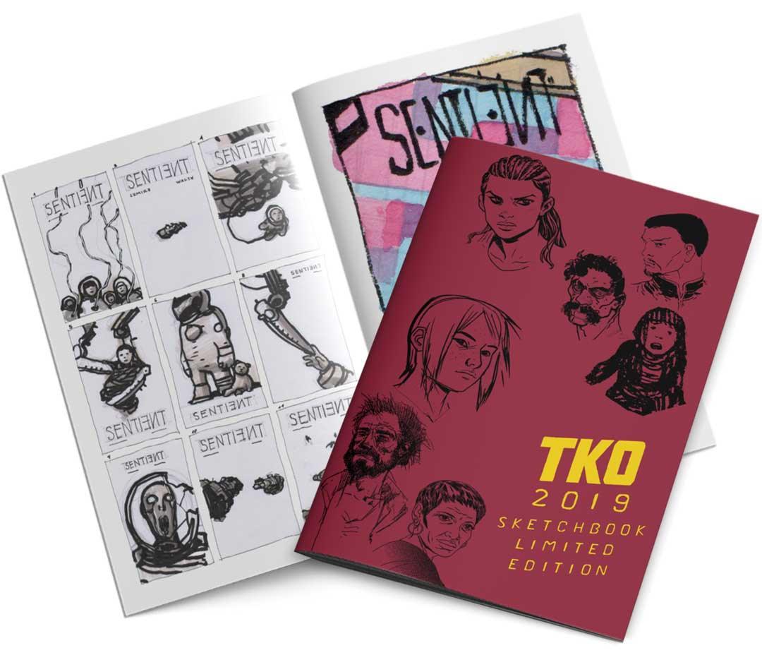 TKO LIMITED EDITION SKETCHBOOK - Kings Comics