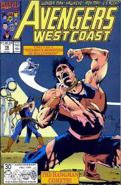 AVENGERS WEST COAST #78 - Kings Comics