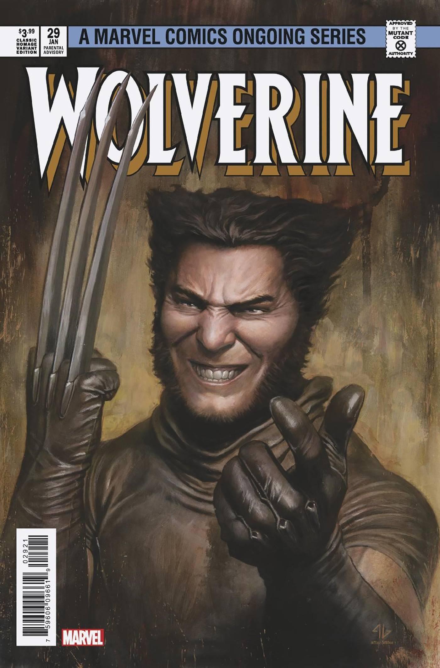 WOLVERINE VOL 6 (2020) #29 GRANOV CLASSIC HOMAGE VAR - Kings Comics