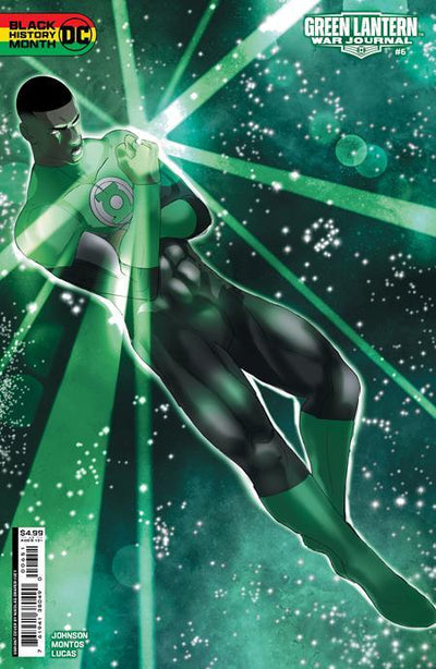 GREEN LANTERN WAR JOURNAL (2023) #6 CVR C NIKOLAS DRAPER-IVEY BLACK HISTORY MONTH CARD STOCK VAR
