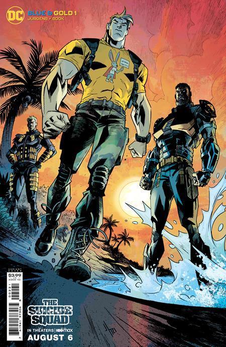 BLUE & GOLD #2 CVR B JASON HOWARD THE SUICIDE SQUAD MOVIE CARD STOCK VAR