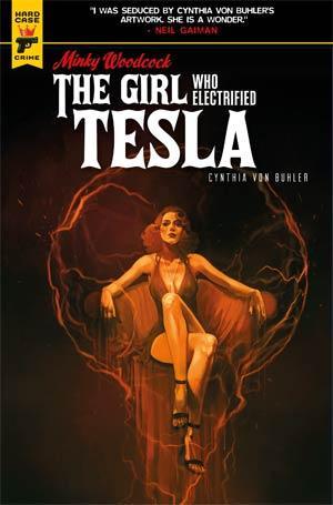 MINKY WOODCOCK GIRL ELECTRIFIED TESLA #3 CVR C CARANFA
