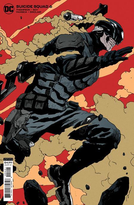 SUICIDE SQUAD VOL 6 #6 CVR B GERALD PAREL CARD STOCK VAR