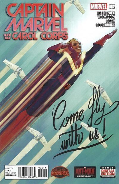 CAPTAIN MARVEL AND CAROL CORPS (2015) - SET OF FOUR - Kings Comics