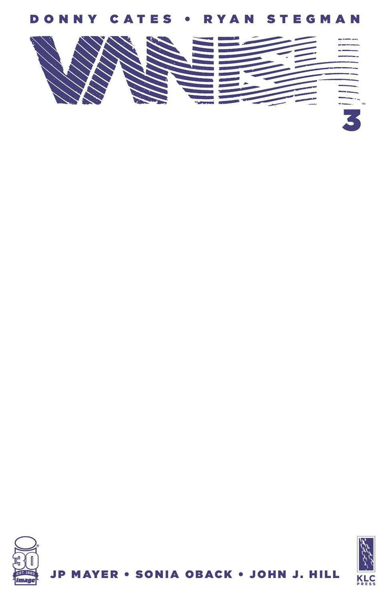 VANISH (2022) #3 CVR C BLANK SKETCH CVR