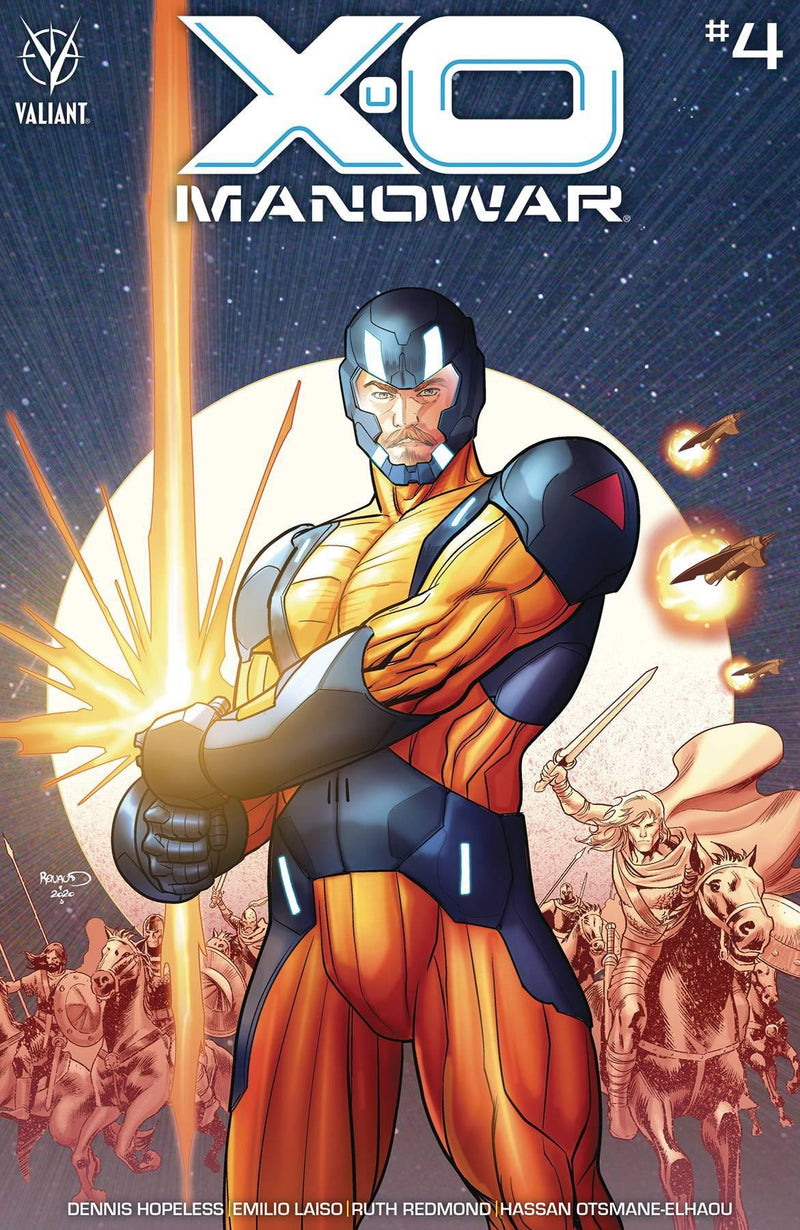 X-O MANOWAR VOL 5 #4 CVR B RENAUD