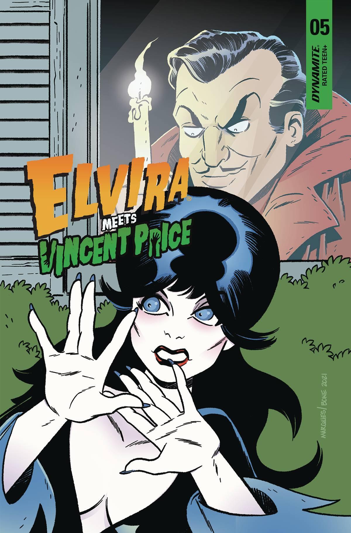 ELVIRA MEETS VINCENT PRICE #5 CVR C MARQUES & BONE - Kings Comics