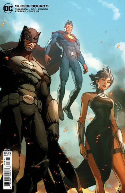 SUICIDE SQUAD VOL 6 #5 CVR B GERALD PAREL CARD STOCK VAR