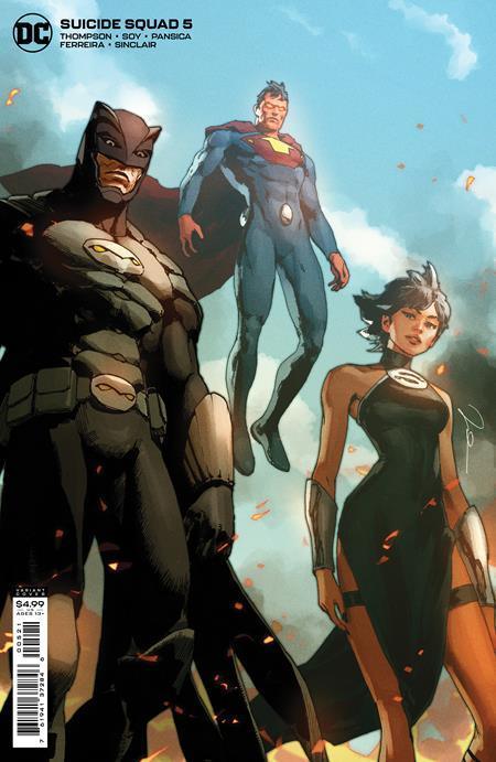 SUICIDE SQUAD VOL 6 #5 CVR B GERALD PAREL CARD STOCK VAR