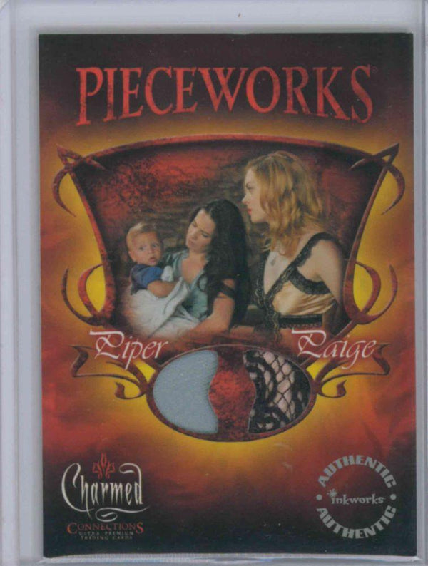 CHARMED CONNECTIONS PIECEWORKS #PWC2 PIPER AND PAIGE / HOLLY MARIE COMBS AND ROSE MCGOWAN