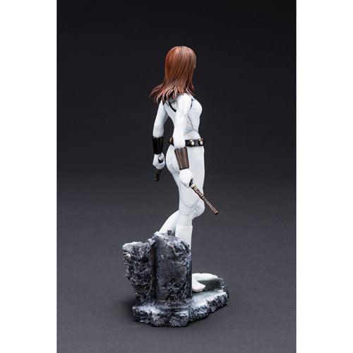 MARVEL UNIVERSE BLACK WIDOW WHITE COSTUME PX ARTFX PREMIER - Kings Comics