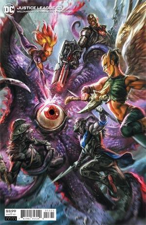 JUSTICE LEAGUE VOL 4 #53 CVR B IAN MACDONALD VAR ED (DARK NIGHTS DEATH METAL)