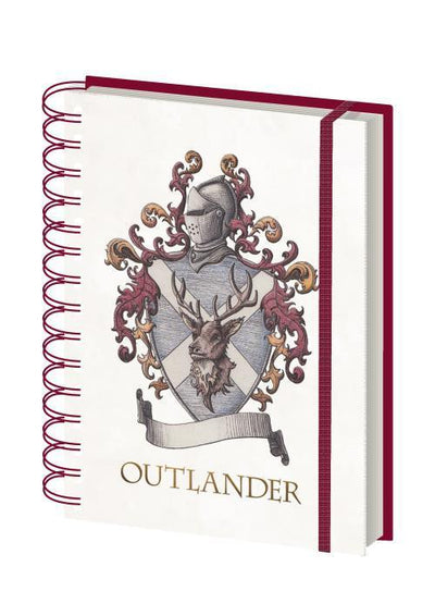 OUTLANDER - KNIGHTS CREST NOTEBOOK