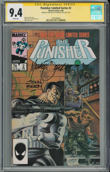 The Punisher War Journal #29 (1991) CGC Signature 9.8! Signed by